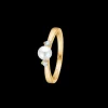CROWN TRINITY W/PEARL RING