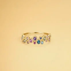 LUXURY RAINBOW PETITE RING